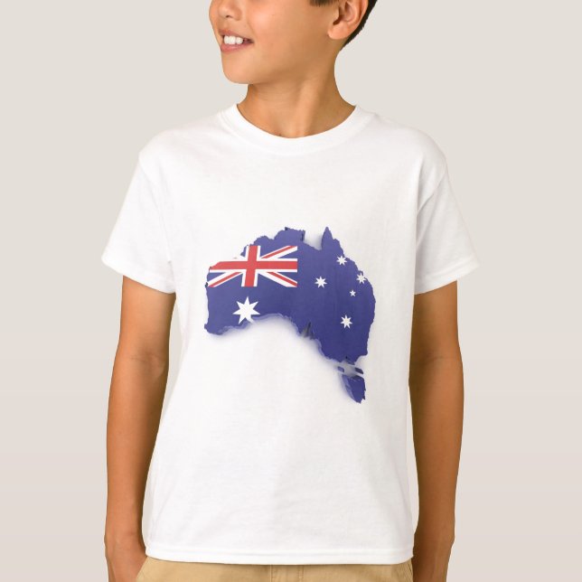 Australia Blue T-Shirt (Front)