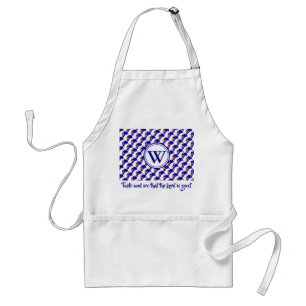 AUSTRALIA Christian   Taste and See   Monogram Standard Apron