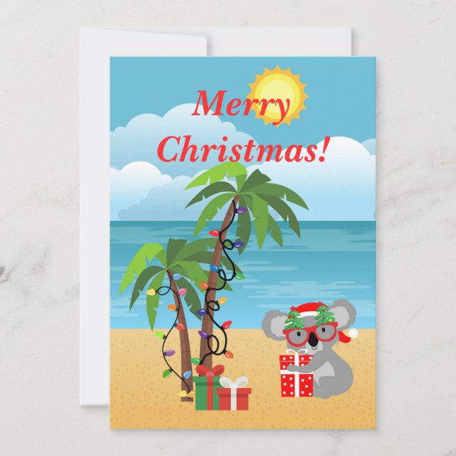 Australia Christmas Holiday Card (Front)