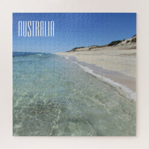 australia clear beach jigsaw puzzle