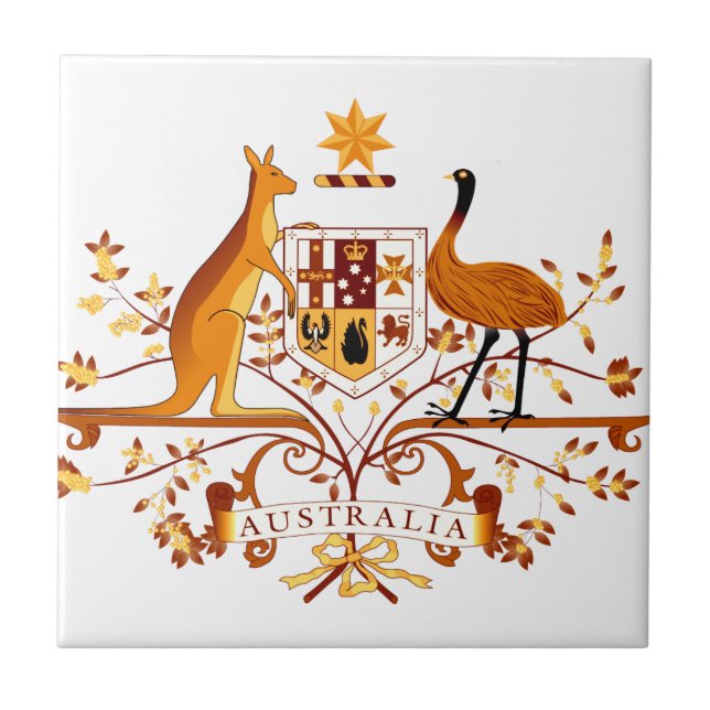Australia COA Brown Tile (Front)