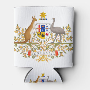 australia coat of arms can cooler