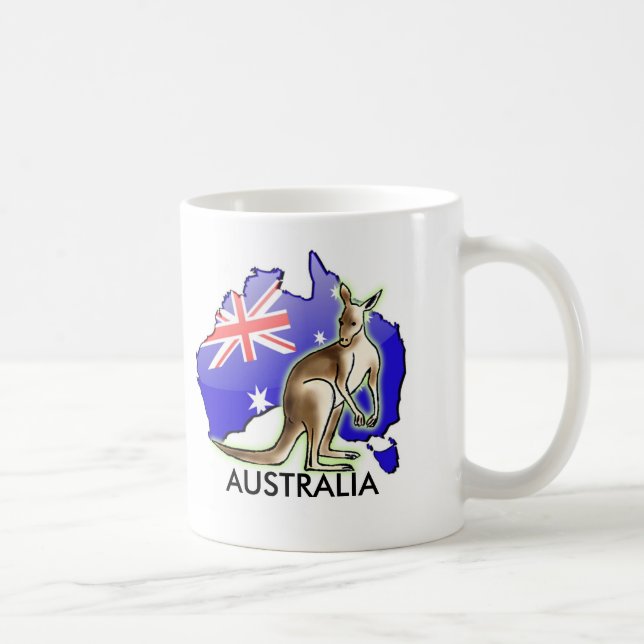 AUSTRALIA COFFEE MUG (Right)