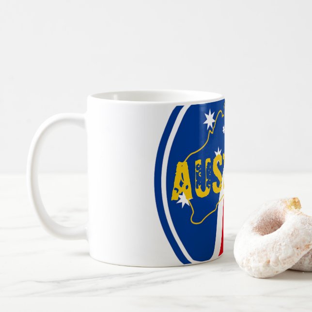 AUSTRALIA COFFEE MUG (With Donut)