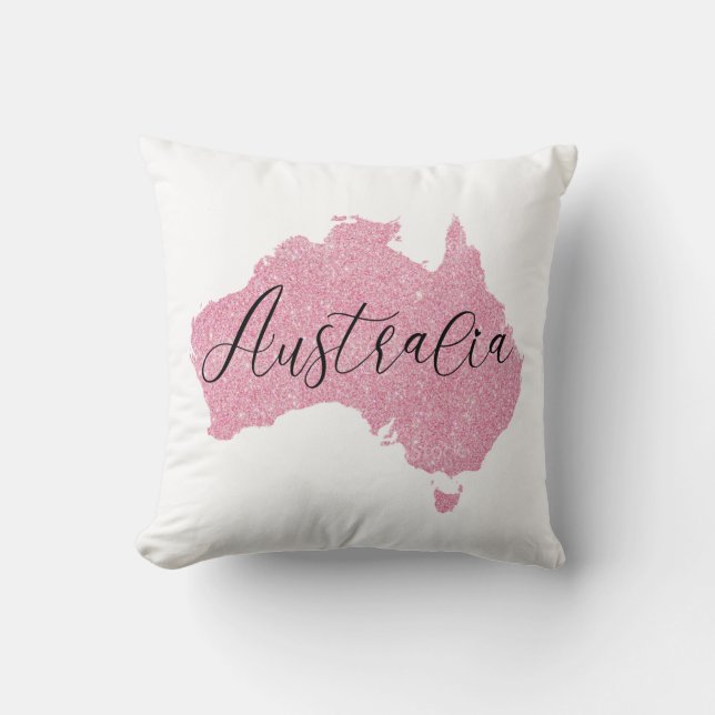 Australia Country Shining Colour    Throw Pillow (Front)