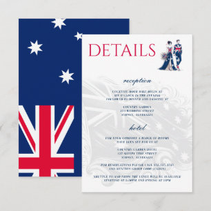Australia Couple Enclosure Card