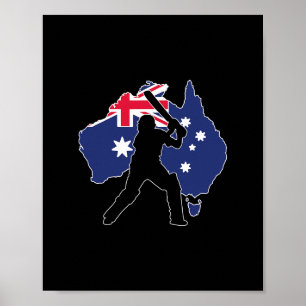 Australia Cricket Poster
