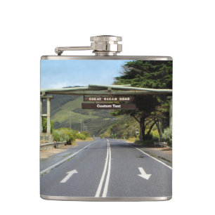 Australia Customizable Great Ocean Road Hip Flask