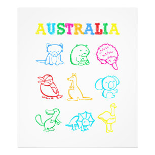Australia Day Toddler Shirt Funny Animals Australi Photo Print