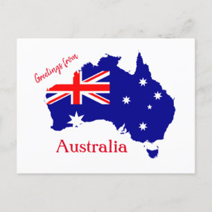 Australia Design Postcard