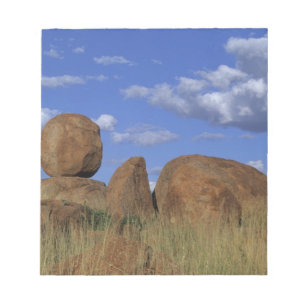 Australia, Devil's Marbles. Spherical sandstone Notepad