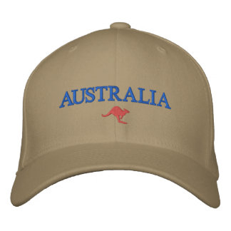 Australia Embroidered Hat