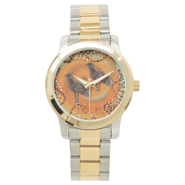 AUSTRALIA  EMU ART       WATCH (Front)