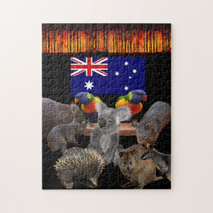 Australia Endangered Animals Jigsaw Puzzle