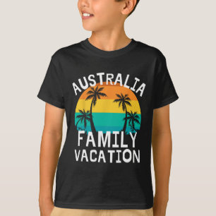 Australia Family Vacation Funny Trip Men Women Kid T-Shirt
