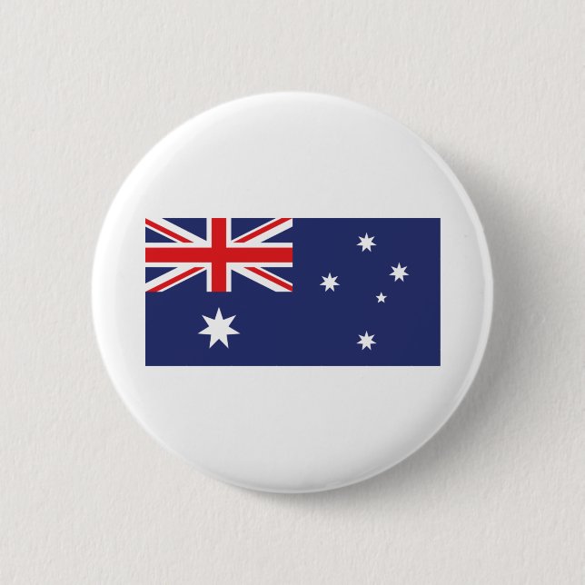 Australia Flag 2 Inch Round Button (Front)