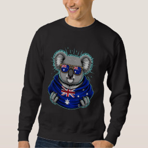 Australia Flag Australian Koala Sweatshirt