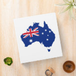 Australia flag binder<br><div class="desc">An ideal gift for all those who are patriotic of their country!</div>