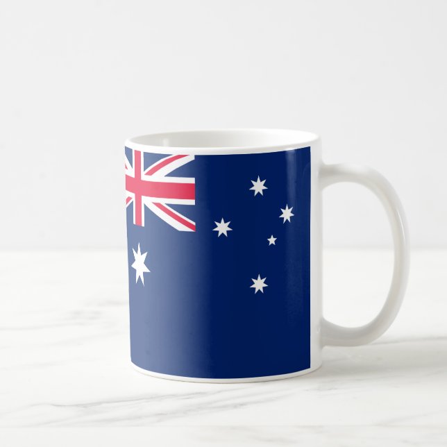Australia Flag Ceramic Mug (Right)