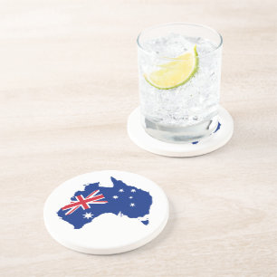 Australia flag coaster