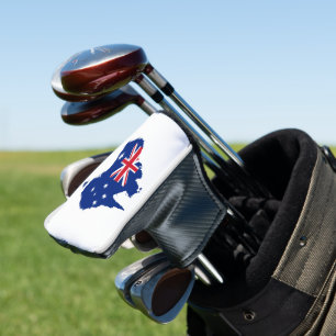 Australia flag golf head cover