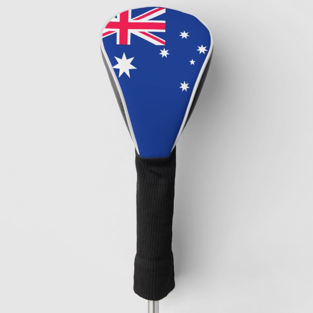 Australia Flag Golf Head Cover (Front)