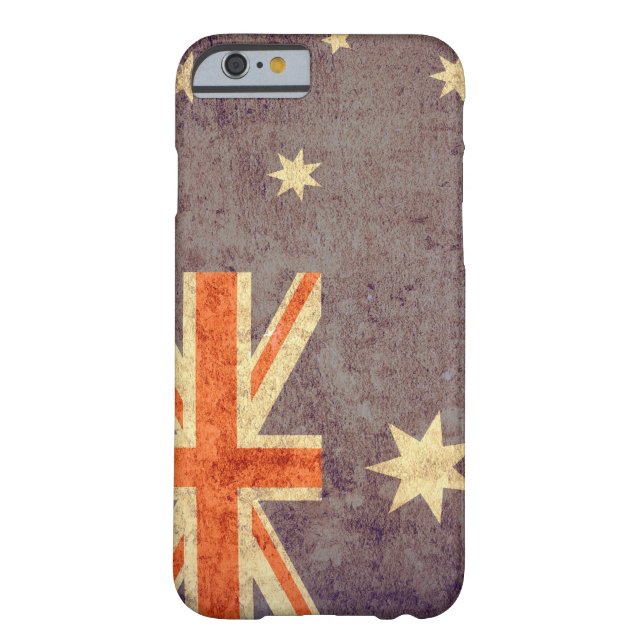 Australia Flag - Grunge Case-Mate iPhone Case (Back)