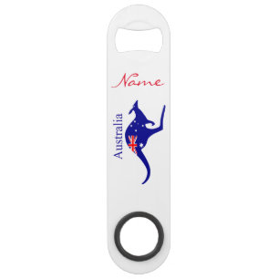 Australia Flag Kangaroo Thunder_Cove Bar Key