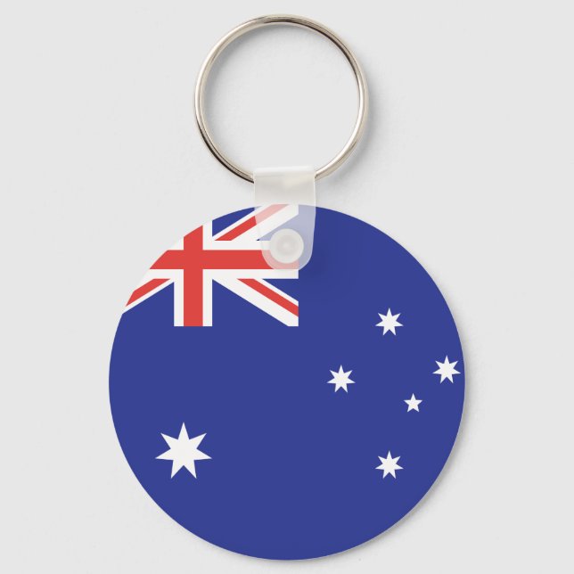 Australia Flag Keychain (Front)
