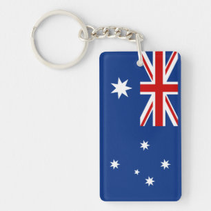 Australia flag keychain