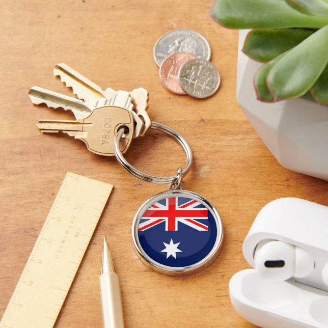Australia flag keychain (Desk)