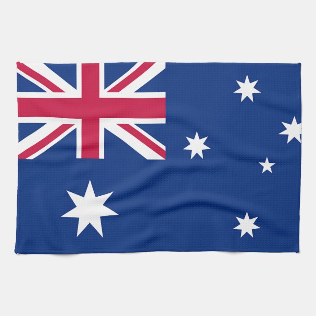 Australia Flag Kitchen Towel (Horizontal)