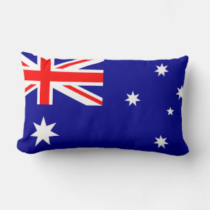 Australia Flag Lumbar Pillow