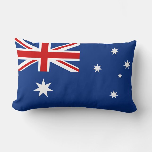 Australia flag lumbar pillow (Front)
