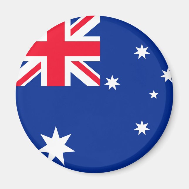 Australia Flag Magnet (Front)