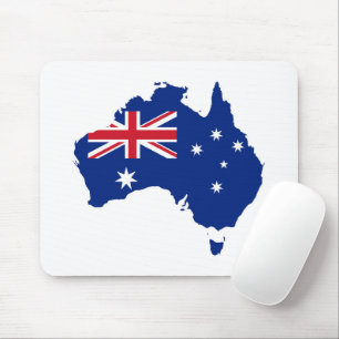 Australia flag mouse pad