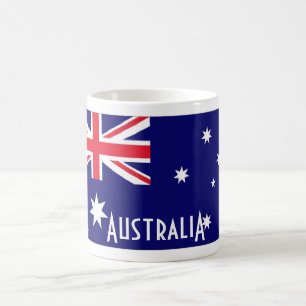 Australia flag mug