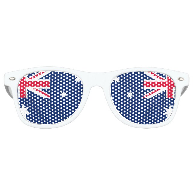 Australia Flag Party Shades Sunglasses (Front)