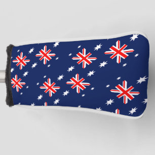 Australia flag pattern golf head cover