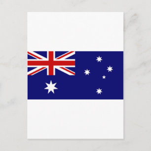 Australia Flag Postcard