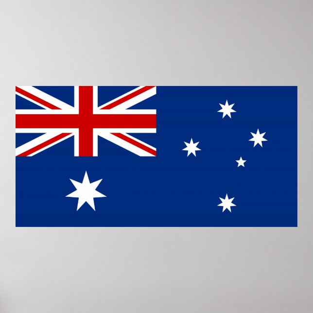 Australia flag poster (Front)