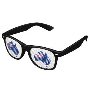 Australia flag retro sunglasses