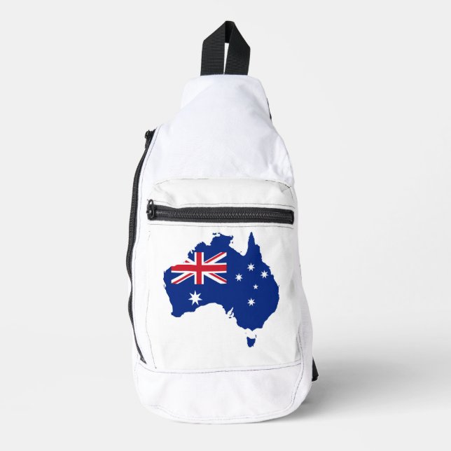 Australia flag sling bag (Front)