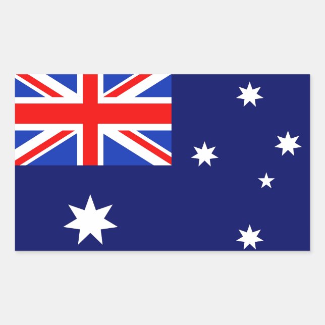Australia Flag Sticker (Front)