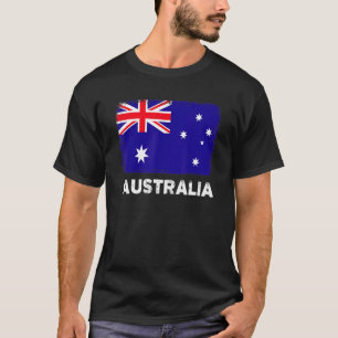 Australia Flag Support Australian People Women M T-Shirt