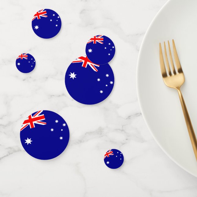 Australia Flag Table Confetti (Group)