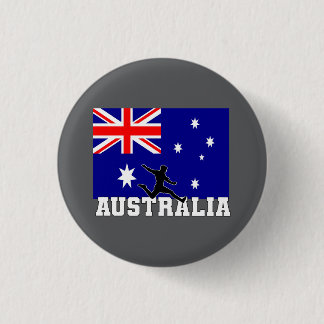 Australia Football Soccer Australia National Team 1 Inch Round Button