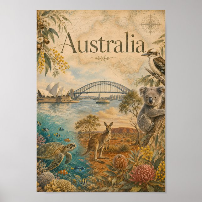 Australia  for lovers of Australia  Poster (Front)