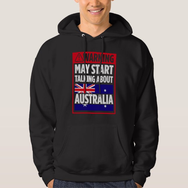 Australia For Proud Australian Aussie Australia Ro Hoodie (Front)