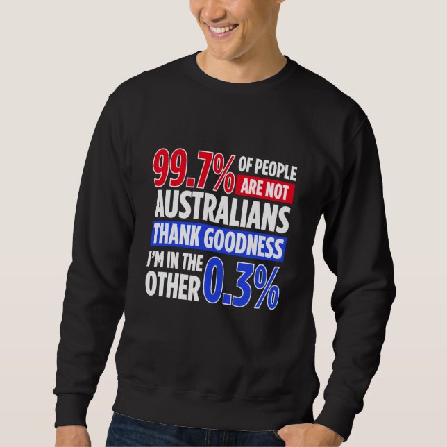 Australia For Proud Australian Aussie Australia Ro Sweatshirt (Front)